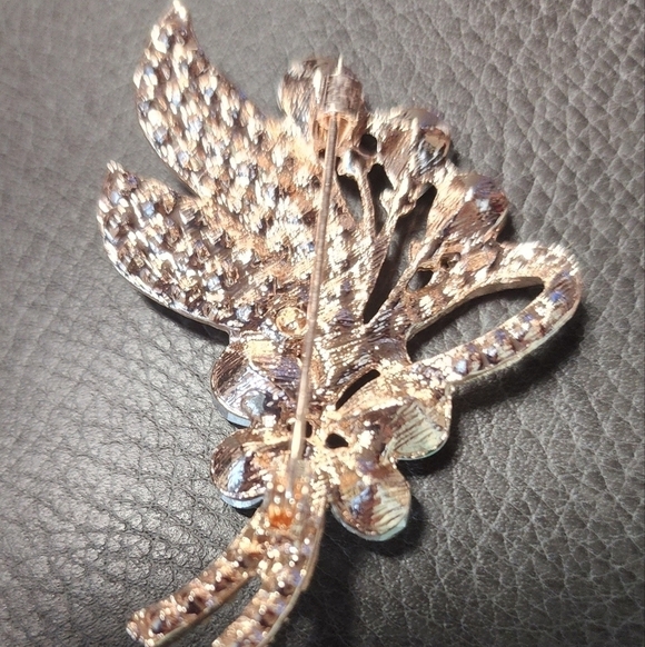 Multicolor Rhinestone Brooch - Picture 3 of 3